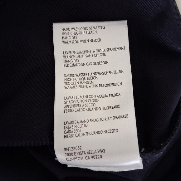 SVNDZ/ Polo Sport Dress/ Navy Blue/ Bodycon/ Size US M - Picture 3 of 14